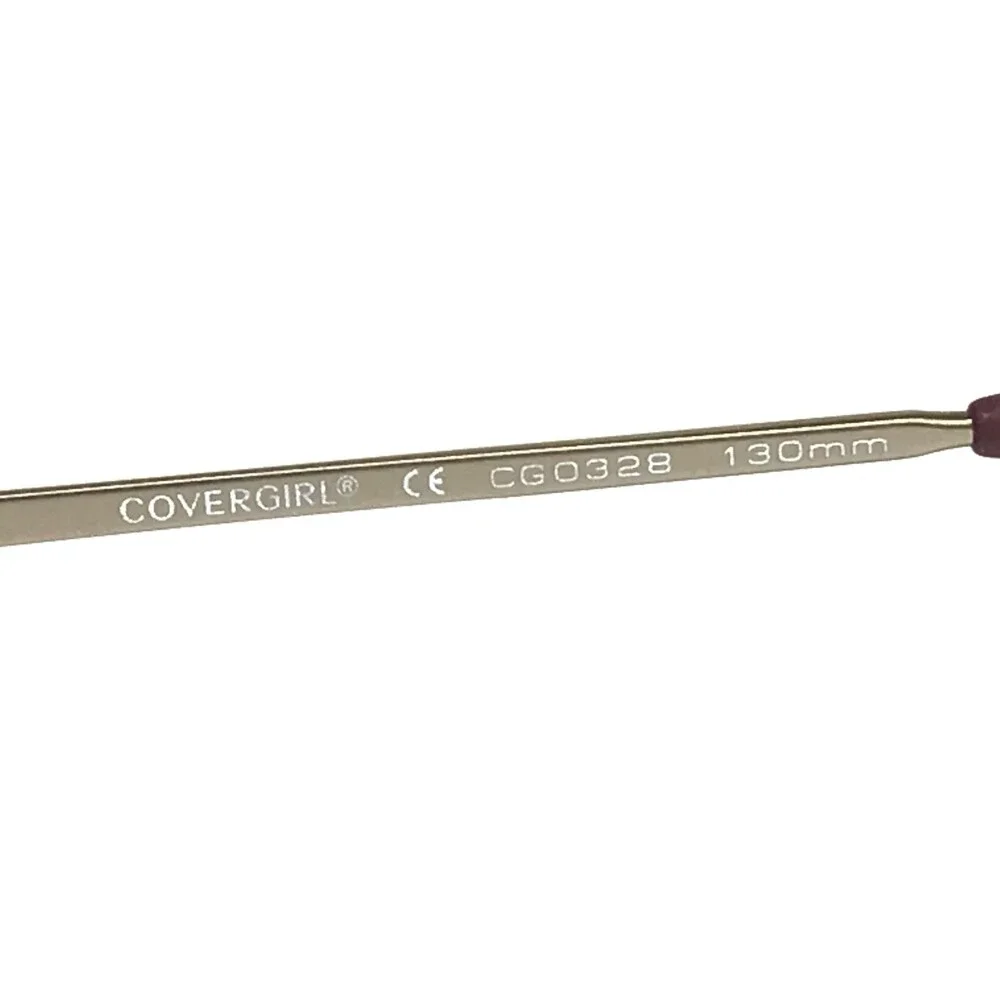 Covergirl Eyeglasses Frames CG0328 986 Gray Pink Rectangular Full Rim 46-18-130